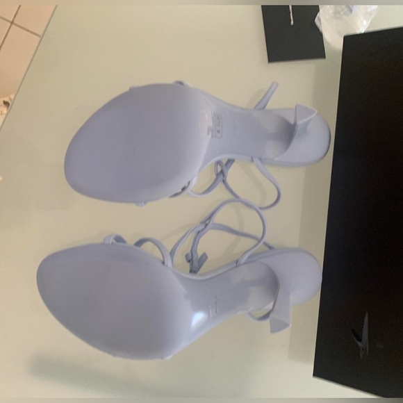 Alexander Wang Dahlia 105 Sandal in Oxford - Picture 6 of 12